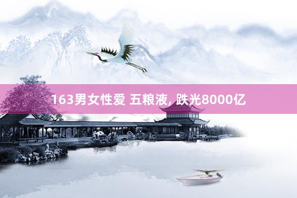 163男女性爱 五粮液， 跌光8000亿