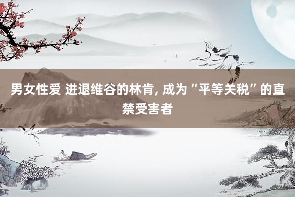 男女性爱 进退维谷的林肯， 成为“平等关税”的直禁受害者