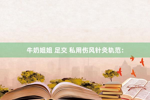 牛奶姐姐 足交 私用伤风针灸轨范：